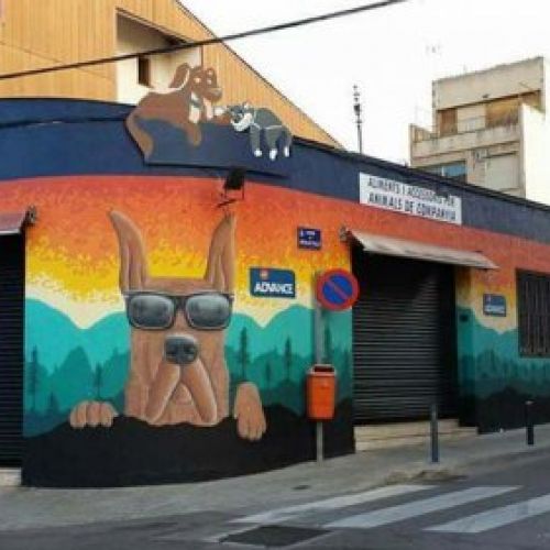 Terrassa botiga per a mascotes